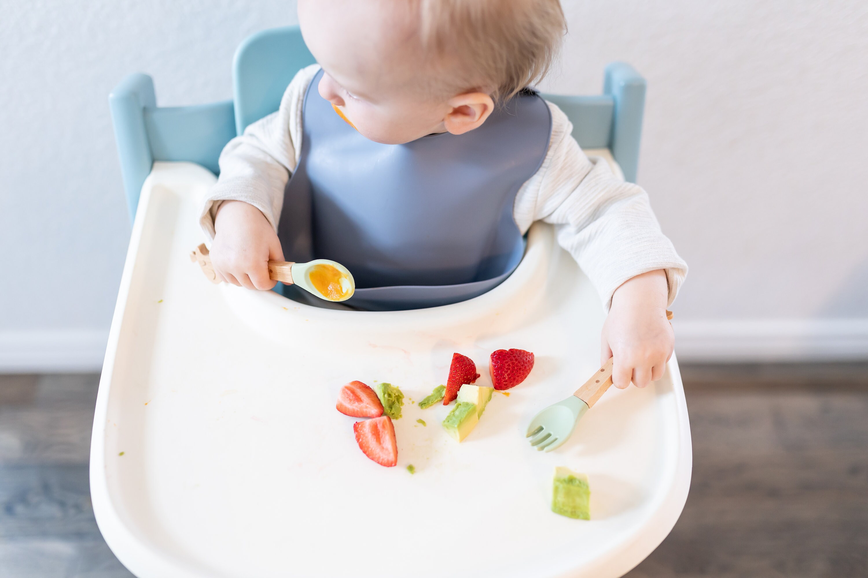 Personalized Spoon and Fork Set Sweet Baby Giraffe Laser Engraved
