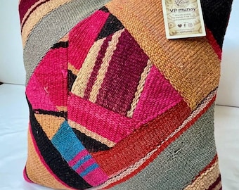 Dekokissenbezug, Aguayo's Kissenbezug, Mehrfarbig, Bolivien / 126