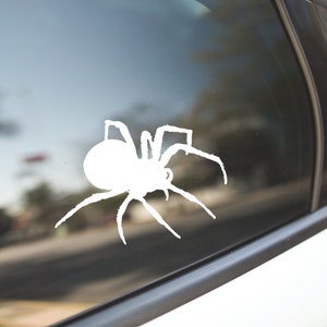 Spooky spider Decal Sticker For Cars, Laptops, Tumblers, Phones, horror gift, Halloween sticker, Horror movie sticker, Scary sticker, spider