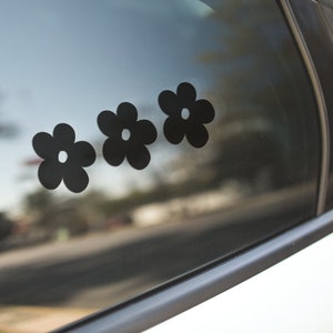 Daisies Decal Sticker For Cars, Laptops, Tumblers, Walls, Phones, Daisy Decal sticker for car, Girly bumper stickers, Flower decal sticker,