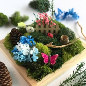 Fairy Garden Kit For Kids Craft Box For Kids Children DIY Kit Mini Garden Décor Kid Craft Kit 8 Year Old Children Craft Gift Activity Kit