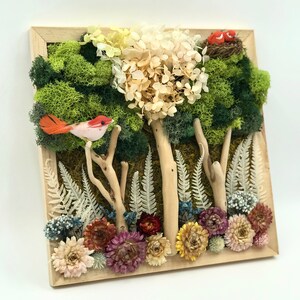 Craft Gift For Teens Craft Kit For Teens DIY Art Kit Teenager Craft Kit Frame Teen Activity Set Nature Art Preserved Moss DIY Room Decor Kit