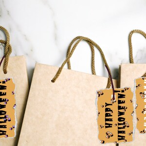 Printable Halloween Gift Bag Tags Variety Pack
