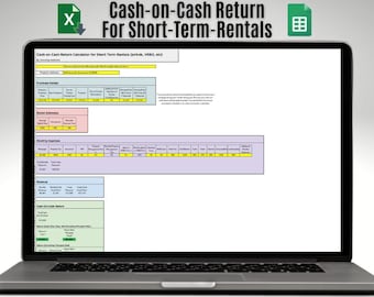 airbnb 投資テンプレート (キャッシュオンキャッシュリターン)