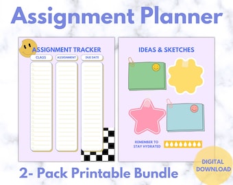 Academic Planner, Academic digital planner for ipad, Assignment Planner, Assignment Tracker, Homework Planner, School Planner, 2022 academic