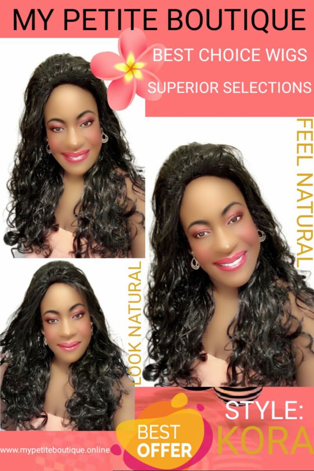 Petite long wigs top