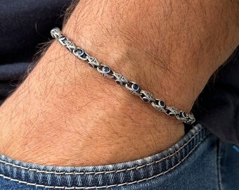 Vintage stone silver bracelet シルバーブレスレット Vintage Stone Silver Bracelets - Etsy