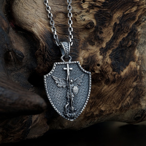 Personalized st 2024 michael pendant