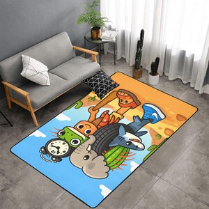 Gaming Room Rug | Italian Brainrot | Kids Gamer Bedroom Carpet | La ...