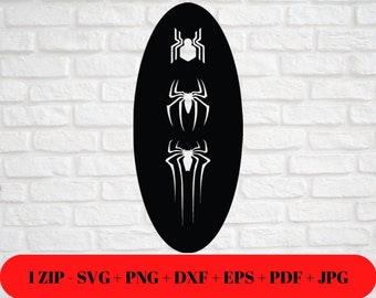 Spider-Man Logo SVG: Spidey Symbol Cut File (Digital Download)