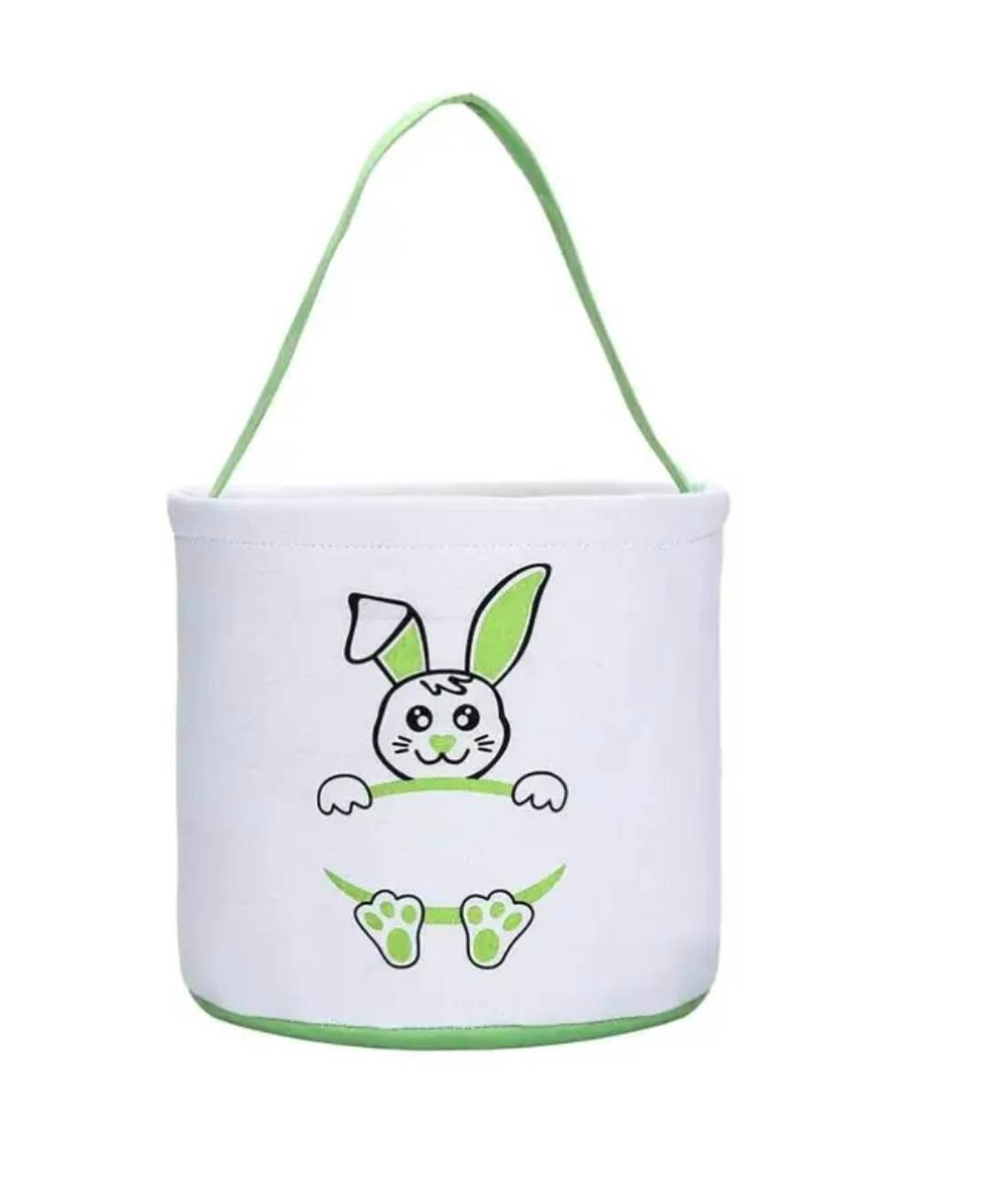 Blank Easter Baskets for Decoration, Blank Easter Tote Bags, Easter Kids' Blanks,diy Easter Bag