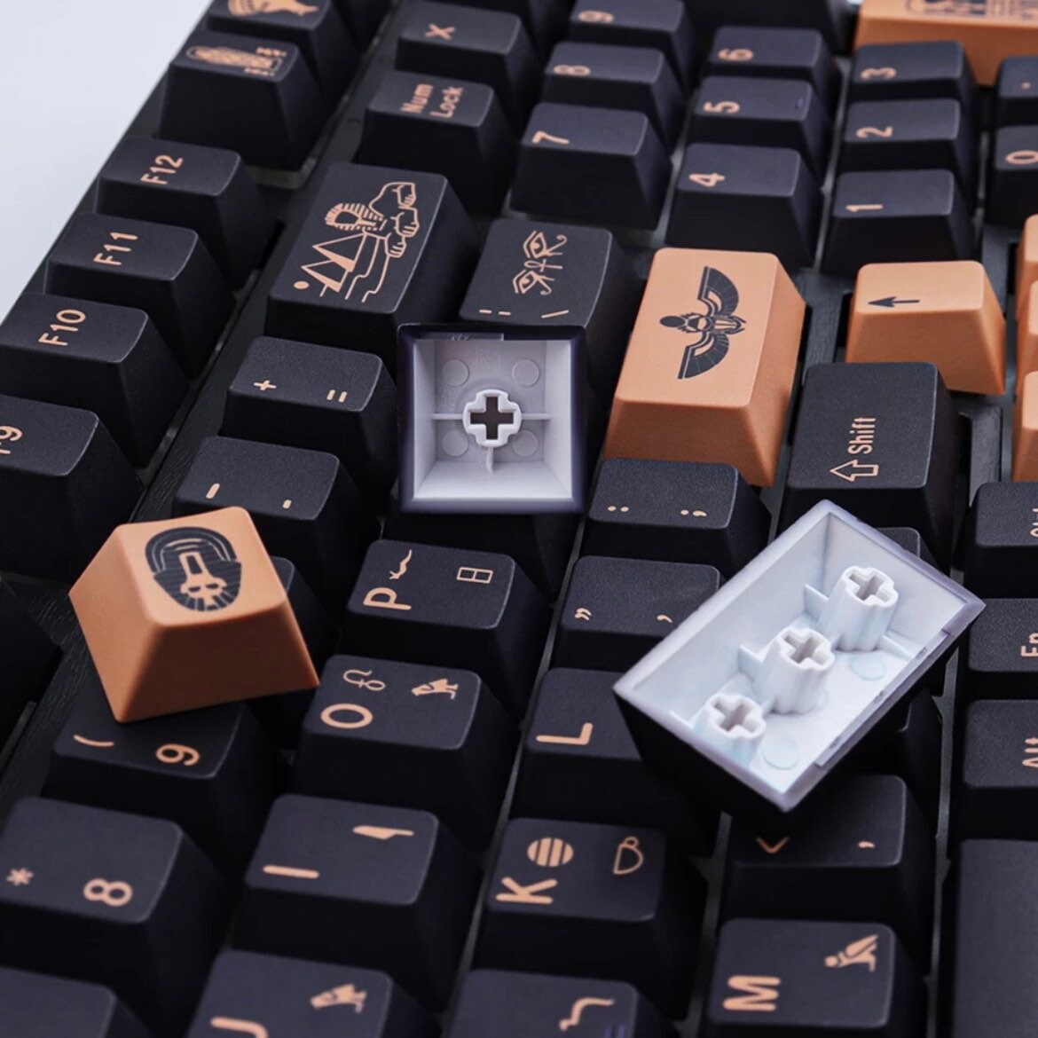 Ancient Egyptian Themed Keycap Set for Mechanical Keyboard Etsy Finland