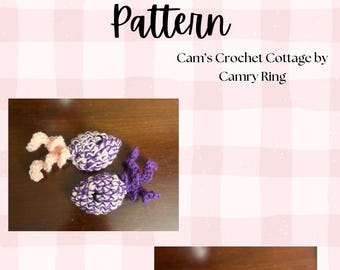 Cat toy crochet pattern (catnip optional) PDF ONLY