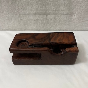 6” Walnut Wood Block iPhone and iPhone Watch Charging Station