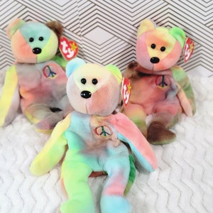 Peace Bear w/ PVC Pellets