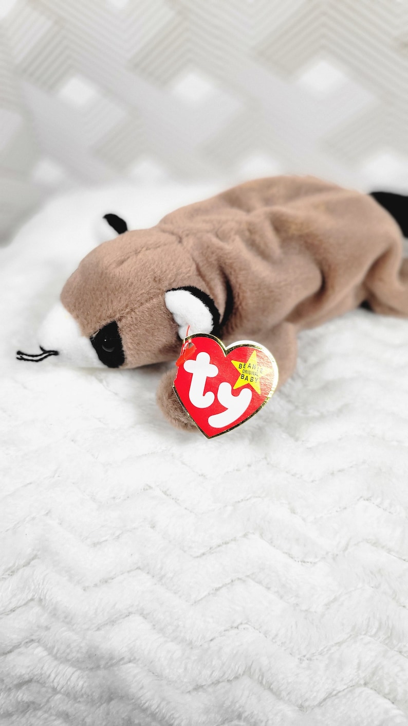 Ringo the Raccoon Beanie Baby Etsy