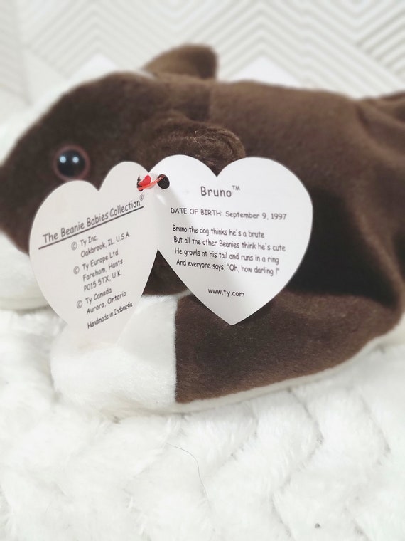 Bruno the Dog Beanie Baby Canada
