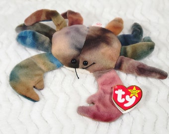 Claude the Crab Beanie Baby (ocean)