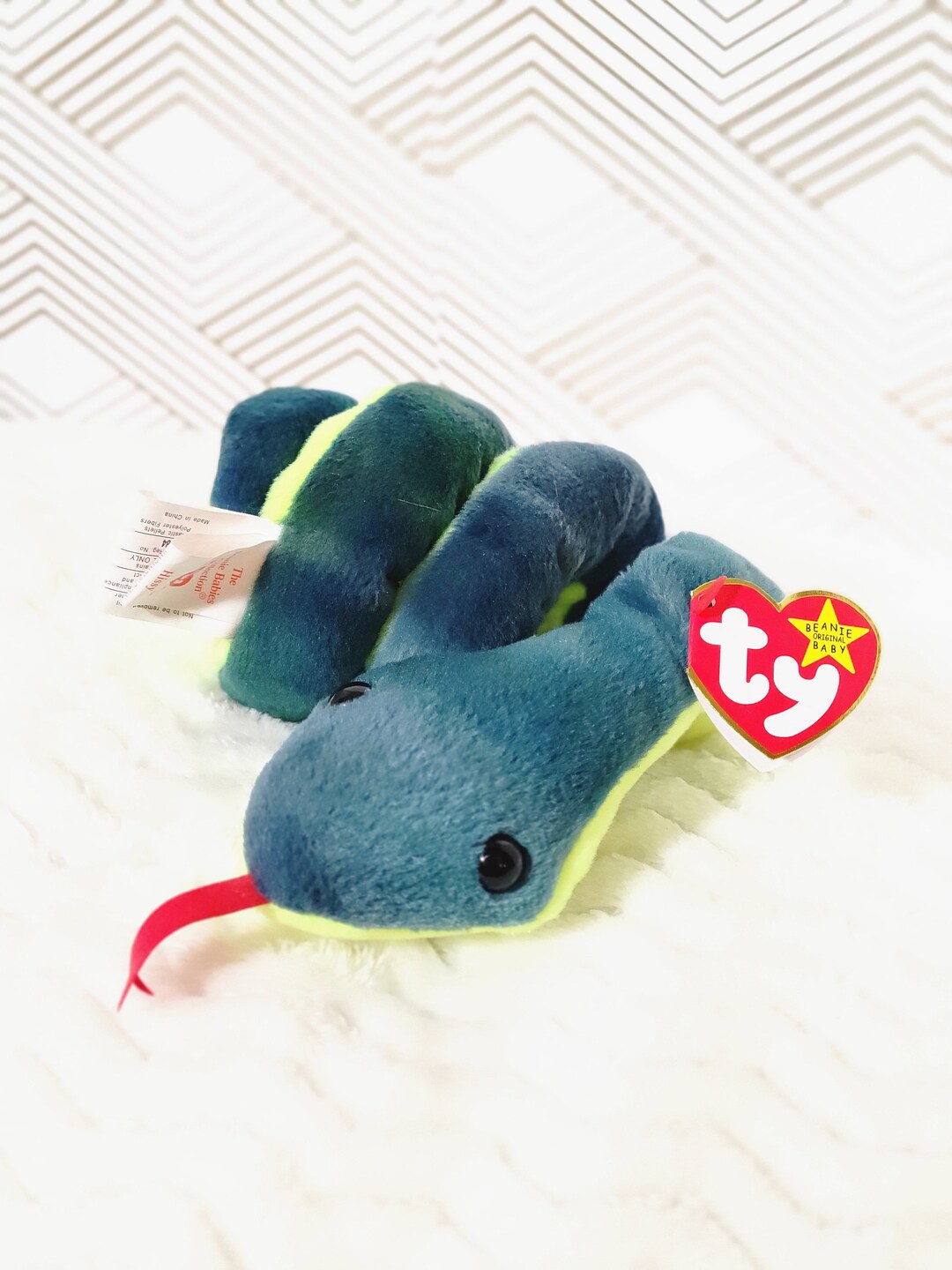 Hissy the Snake Beanie Baby Etsy
