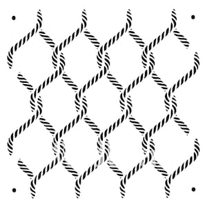 Posh Chalk Stencil Posh Knots