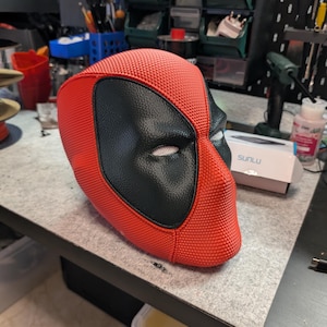 Deadpool Helmet 3D Printed
