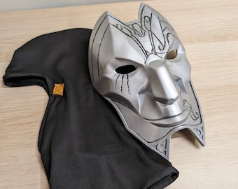 Jhin Mask Cosplay 3D Printed League of Legends