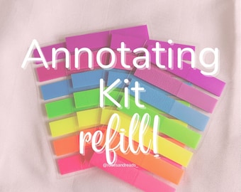 Annotating Kit Refill | Book Annotating Tabs