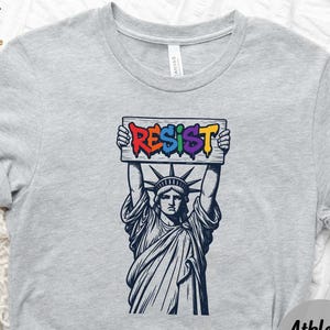 Resist Political T Shirt, Activism Graphic Tee, Anti Trump Shirt, Protest Tee, Political Statement Shirt, Resist Fist Shirt, Graphic T Shirt