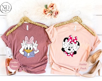 Minnie Mouse Shirt, Daisy Duck Shirt, Custom Disney Shirts, Disney Vacation Shirts, Disney Family Shirts, Disney Matching Shirts