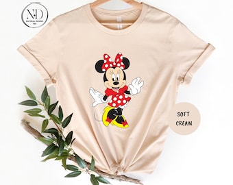 Vintage Minnie Mouse Portrait Shirt, Disneyworld Tee