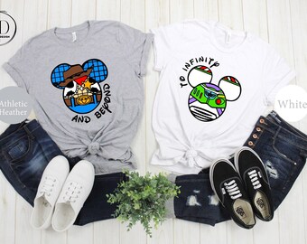 To Infinity And Beyond T-shirt, Disney Vacation Shirt, Family Shirt For Disney,Cute Disney Tee, Disney Gift Tee, Toy Story Disney Shirt