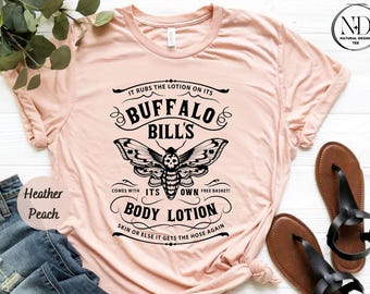 Buffalo Bill's Body Lotion Halloween Shirt, Horror Movie Shirt, Silence of the Lambs Inspired Shirt