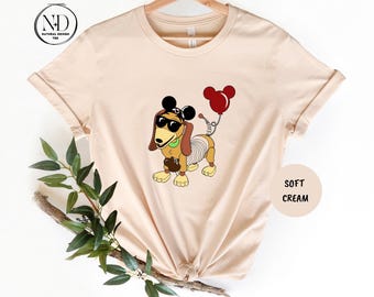 Toy Story Slinky Dog Shirt, Disney Toy Story Shirt, Dog Lover Shirt,Mickey Ears Slinky Dog Tee, Disney Shirt, Disneyland Shirts,Vacation Tee