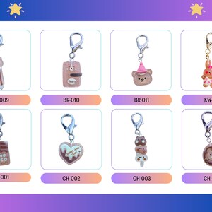 Handmade Stitch Markers, Resin Charms, Bag Zipper Pulls, Badge Swag, Grad Gifts 2026 image 4