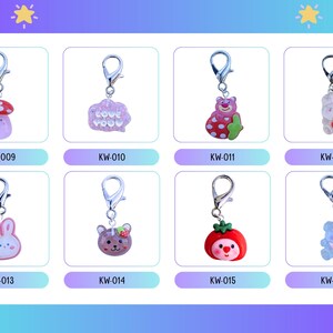 Handmade Stitch Markers, Resin Charms, Bag Zipper Pulls, Badge Swag, Grad Gifts 2026 image 6