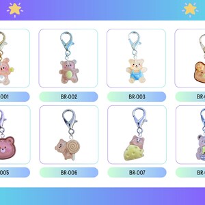 Handmade Stitch Markers, Resin Charms, Bag Zipper Pulls, Badge Swag, Grad Gifts 2026 image 3