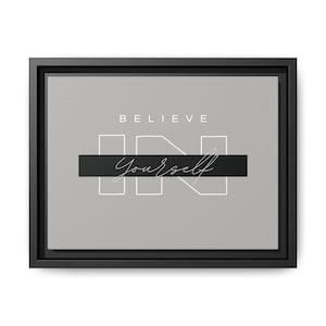 Wall Art, Canvas Print for Home Decor, Colorful Positive Design, Art Lover Gift, Inspirational Wall Decor, Vibrant Wall Hangings
