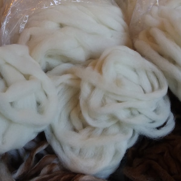 100% Huacaya Alpaca Roving