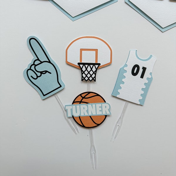 Rookie One, Rookie One Cupcake Toppers, Basketball 1st Birthday, Rookie One Party Decor, Rookie One First Birthday, Basketball Theme Party