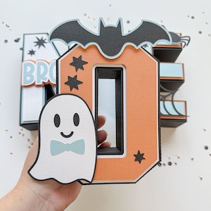 Spooky One 3D Letter, The Spooky One, Spooky One Decor, Spooky One Boy, Blue Halloween , Boy Halloween Party, Halloween Birthday Decor