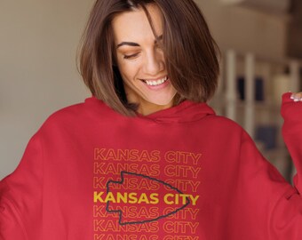 Kansas City, Arrow Chiefs Football, Patrick Mahomes Men and Women Hoodie Sweatshirt Gift