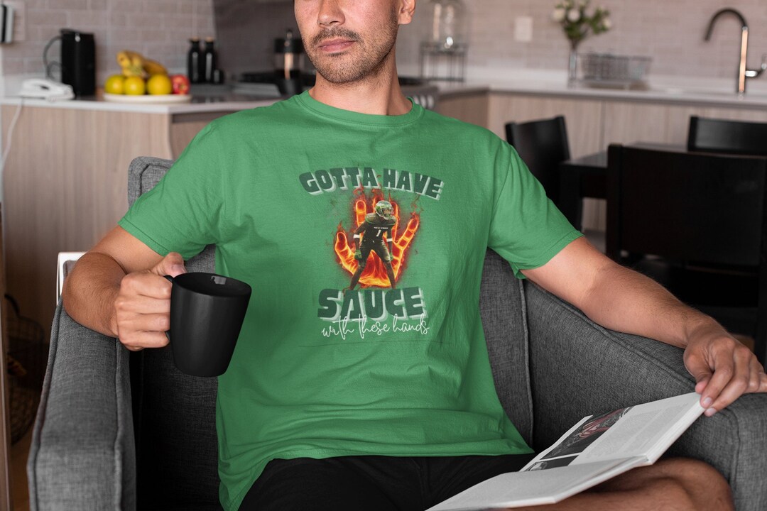 Sauce Gardner Jets New York Hot Hands Football Unisex Tshirt Etsy