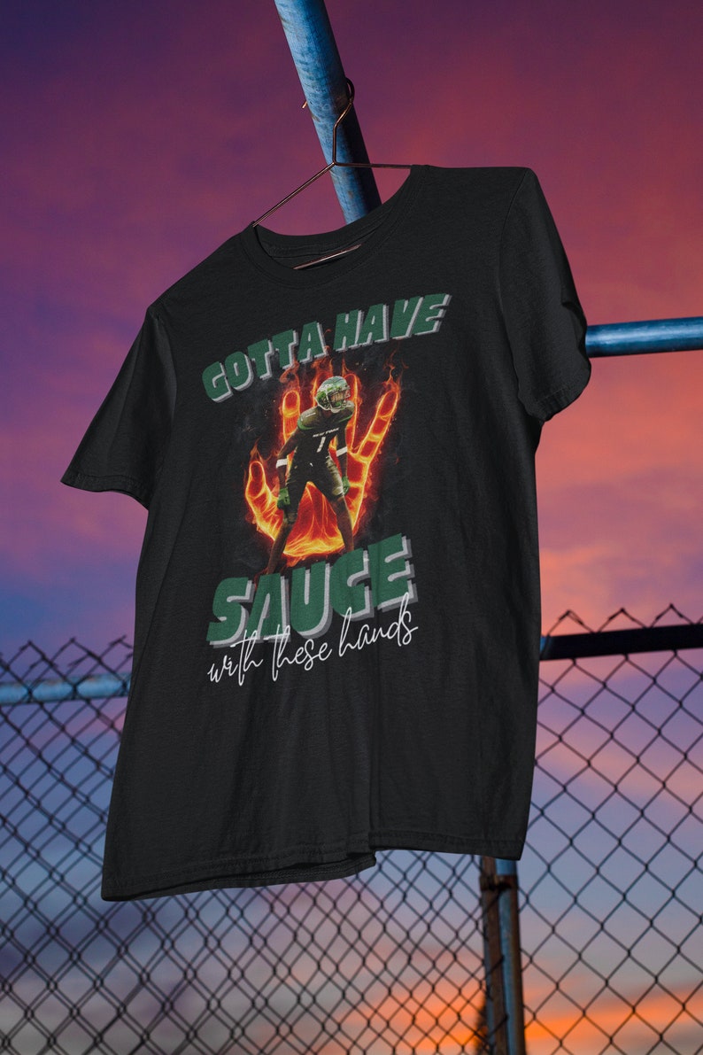 New York Sauce Gardner Jets Hot Hands Football Unisex Tshirt Etsy