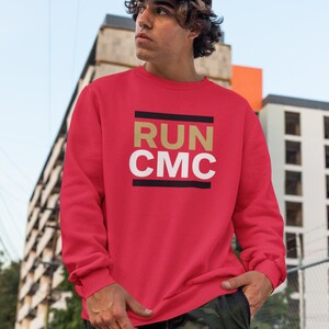 Sudadera de los 49ers McCaffrey San Francisco, Run CMC, regalo de San Francisco, camiseta de los Niners, regalo de San Francisco