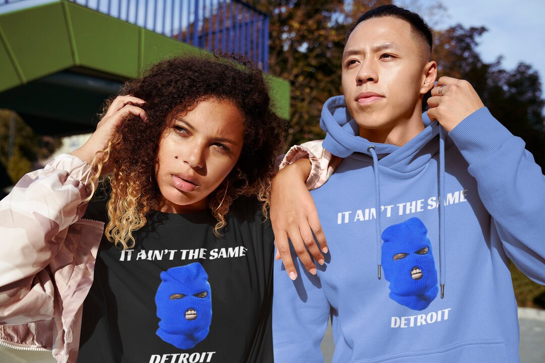Lions Detroit Ski Mask Hoodie, Grit Lions, It Ain't the Same Detroit