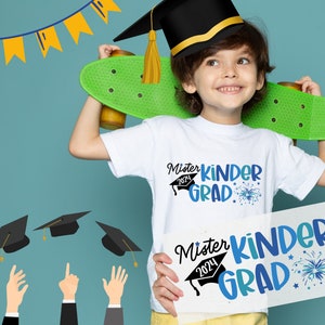 Kindergarten Graduation DTF Transfer: T-Shirt Design