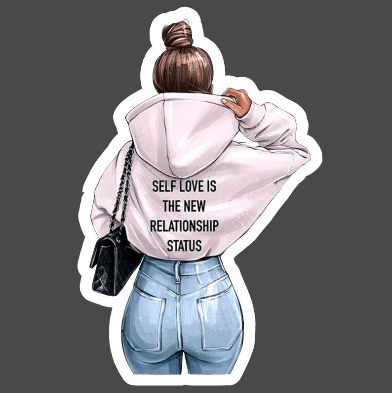 Self Love Self Care Vinyl Stickers Waterproof Stickers Etsy