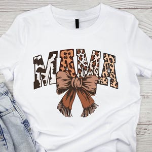 Coquette mama dtf, Mom DTF Transfer for shirts, Mom Ready To Press, Mother Ready For Press, Iron On Transfer, Mama Sweatshirt Prints