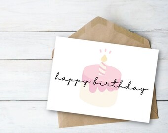 PRINTABLE Birthday Card - Etsy