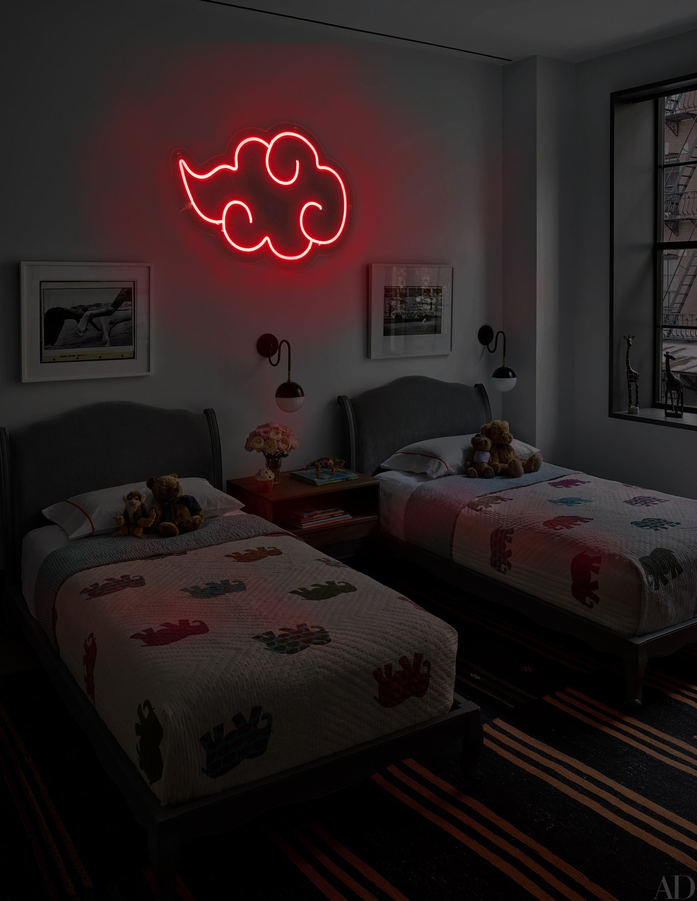 Neon Led/Luminária Nuvem Vermelha Akatsuki: Naruto Shippudem Anime Manga  Placa – FRAMEARTSTORE